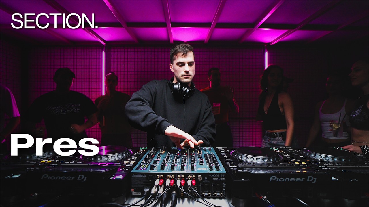 Pres | Techno DJ Set | SECTION. | January 2026