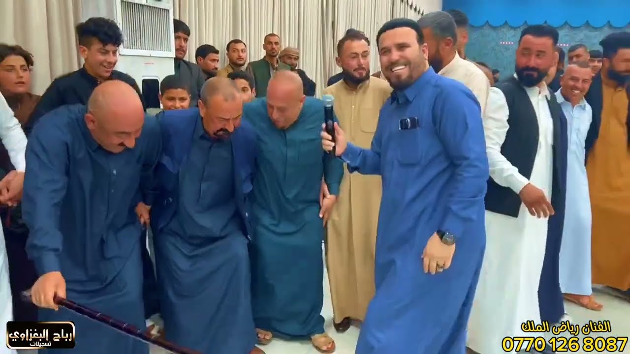 ابو فندي و حاتم 🔥حركوها ✨ولعوها🎤رياض الملك العازف يوسف البياتي 💯