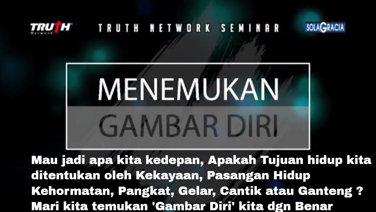 Seminar Menemukan Gambar Diri