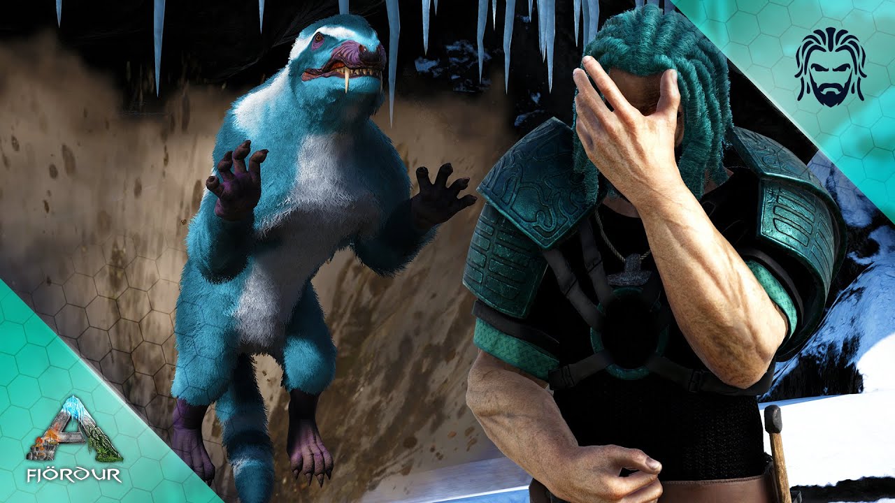 I Got Stuck In A Death Loop While Exploring A Cave! - ARK Fjordur [E16]