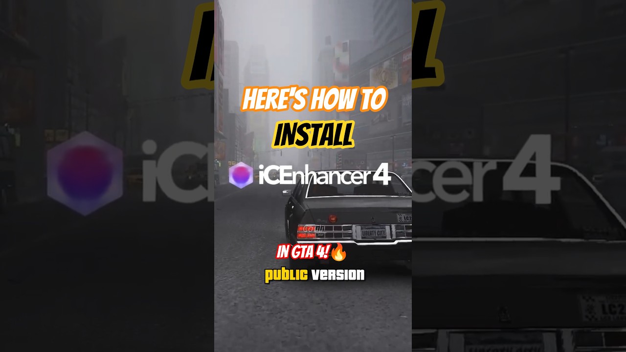 [GTA] Here's how to Install iCEnhancer 4 for GTA IV!🔥(2025 Guide) #gta #gta4 #enbseries