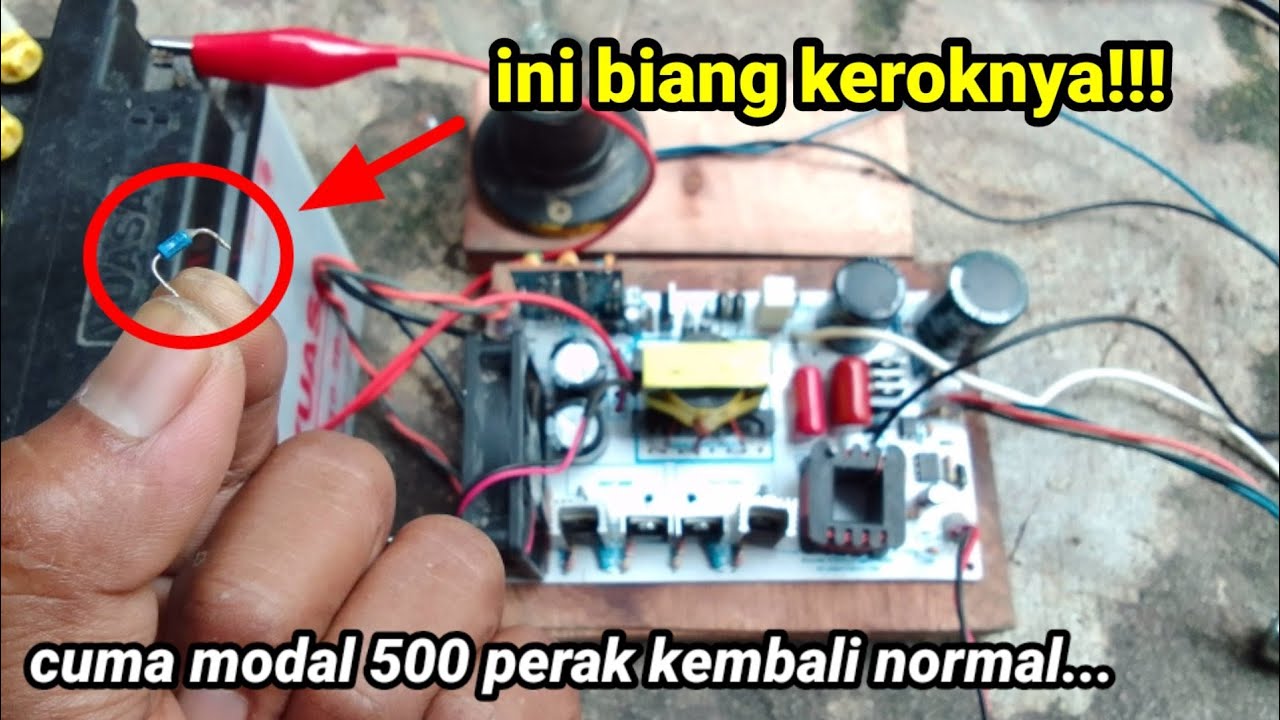PEMULA WAJIB TAU‼️CARA ATASI SETRUM PDC RUSAK TIDAK KELUAR TEGANGAN