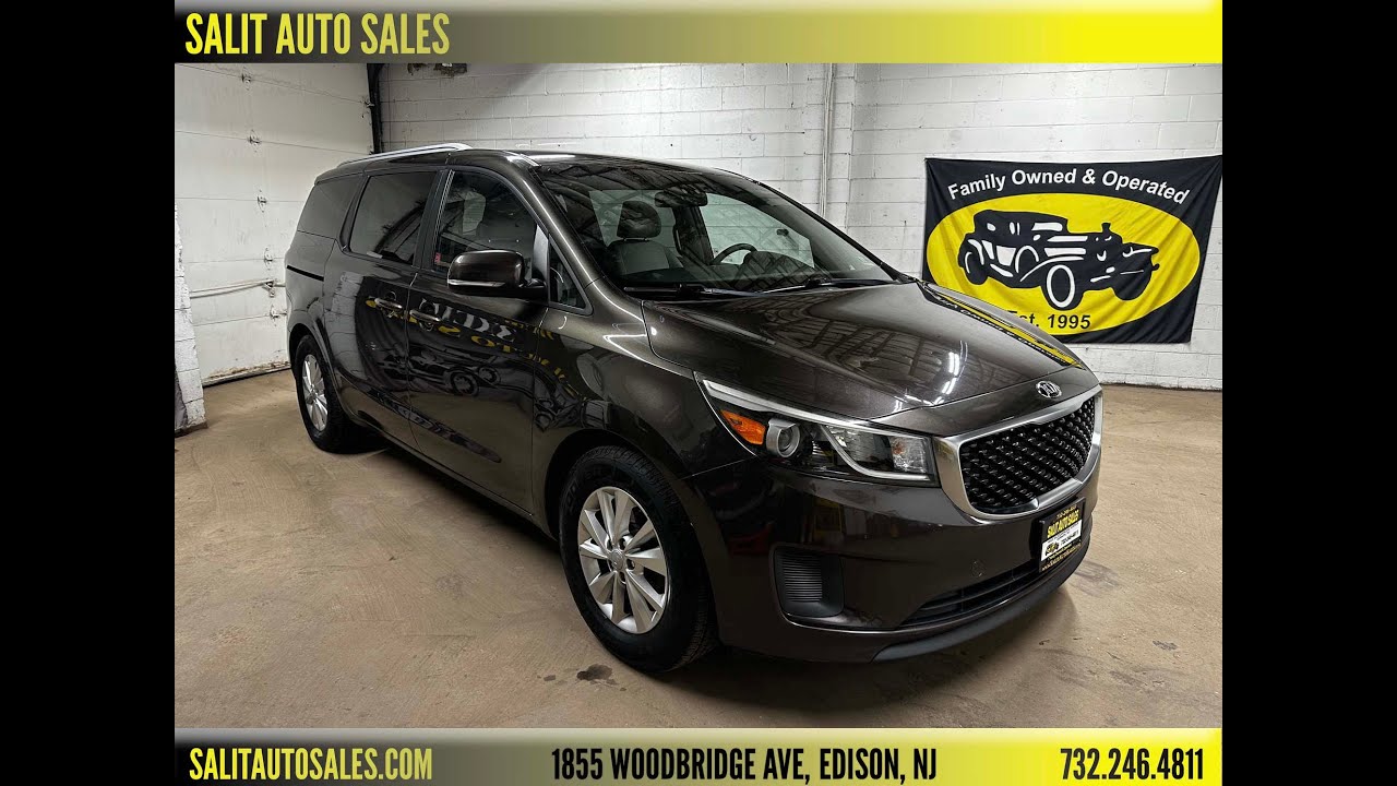 2016 Kia Sedona LX 8-Passenger Minivan - Low Mileage, Certified, and Loaded with Features!