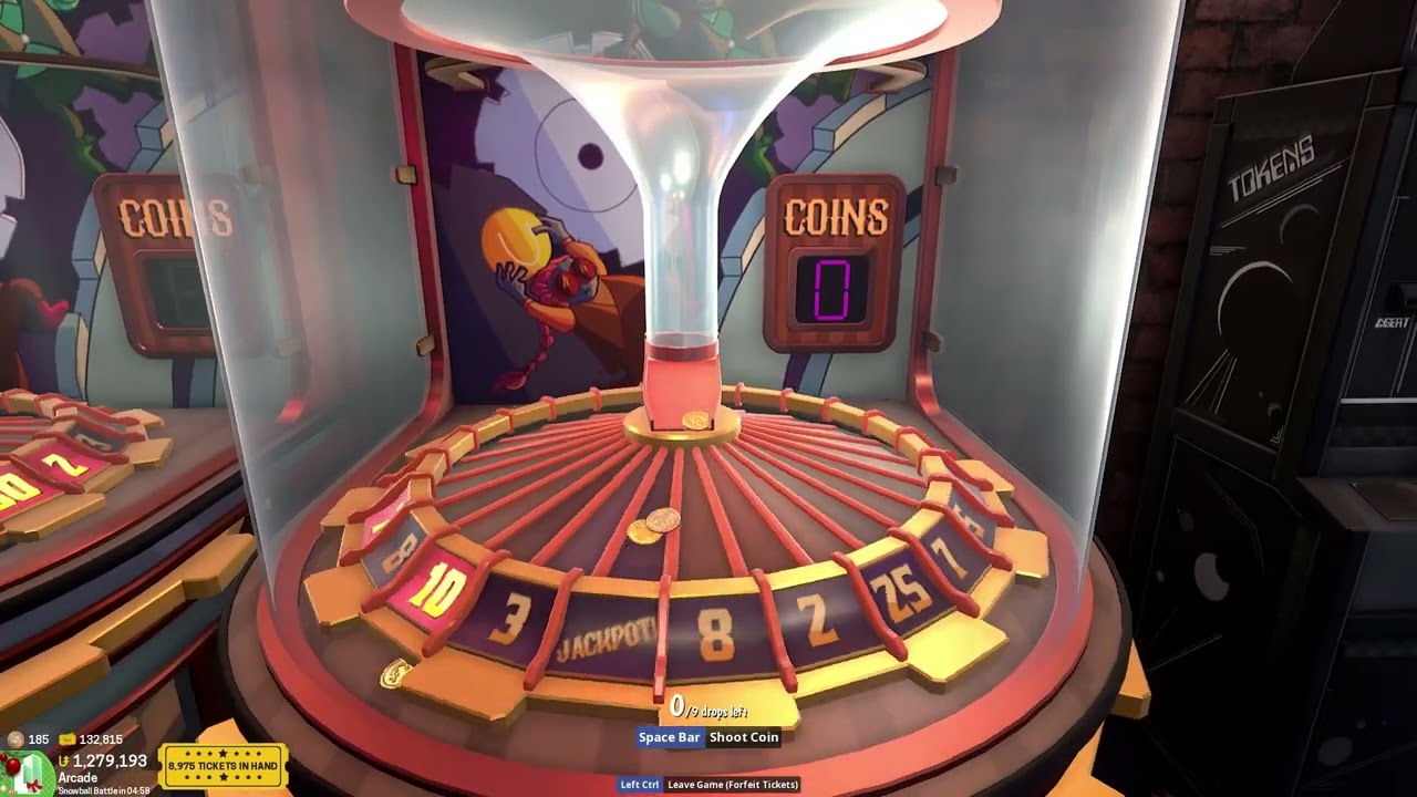 Tower Unite, Playing Some Fun Arcade Machines