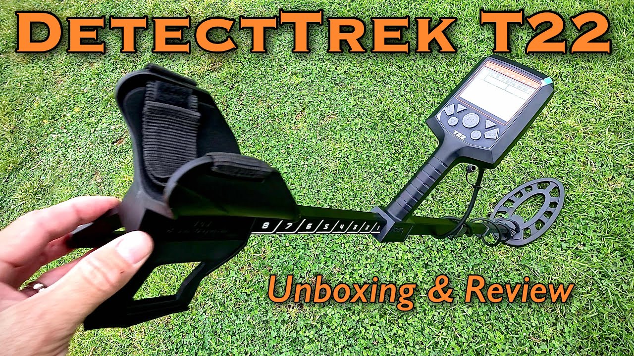 Unboxing & Testing the DetectTrek T22 Metal Detector &bull; Depth, Target Accuracy