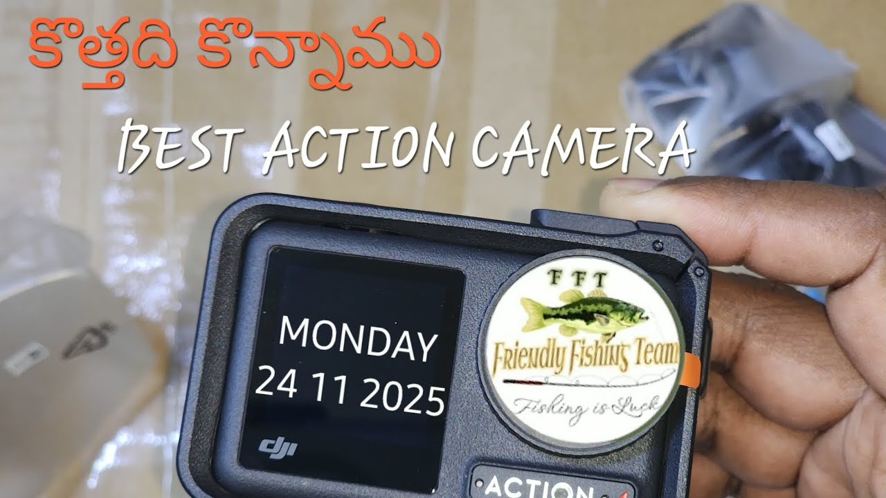 New diji osmo action camera 4 unboxin| FFT #osmoaction4 