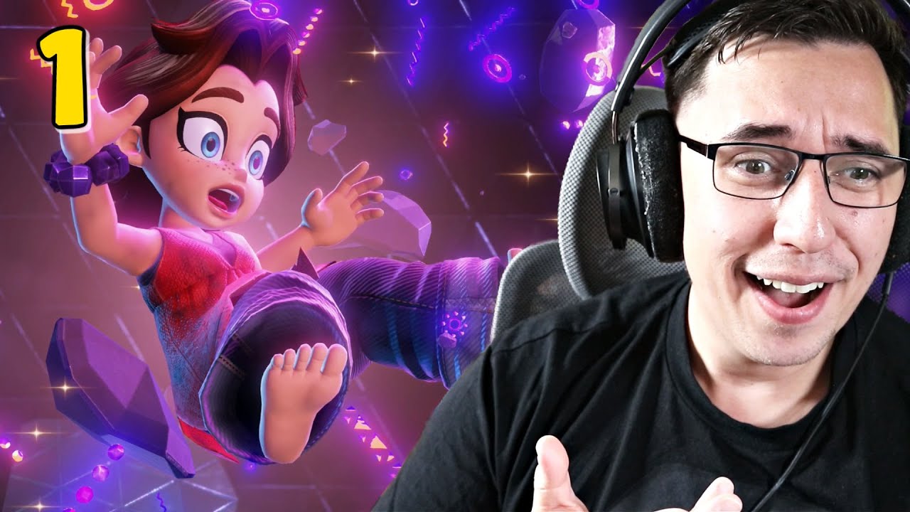 Zelda guy tries Donkey Kong BANANZA for the very first time..