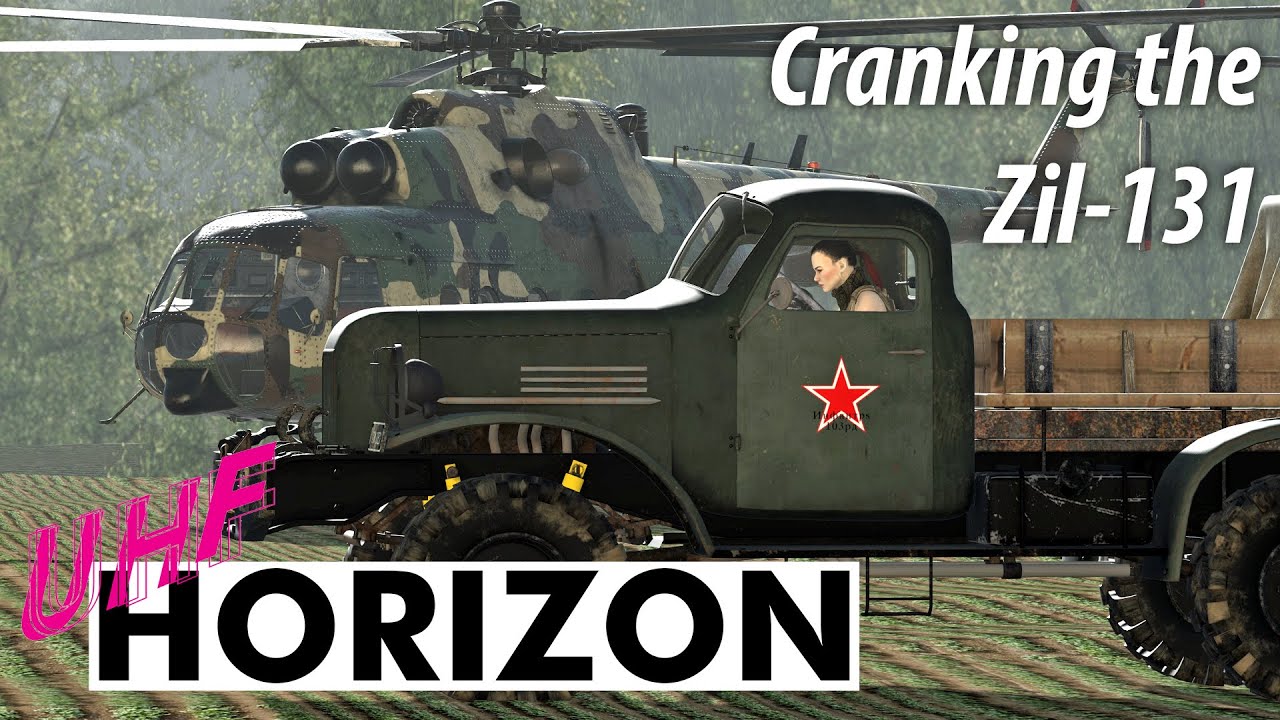 Hard Start Cranking in the Zil-131 #militaryhistory #truckdriver #iclone8 #viral #davinciresolve