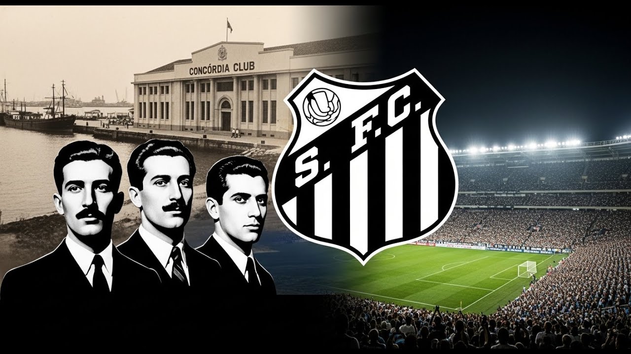 COMO FOI CRIADO O SANTOS? O Nascimento do Alvinegro Praiano!