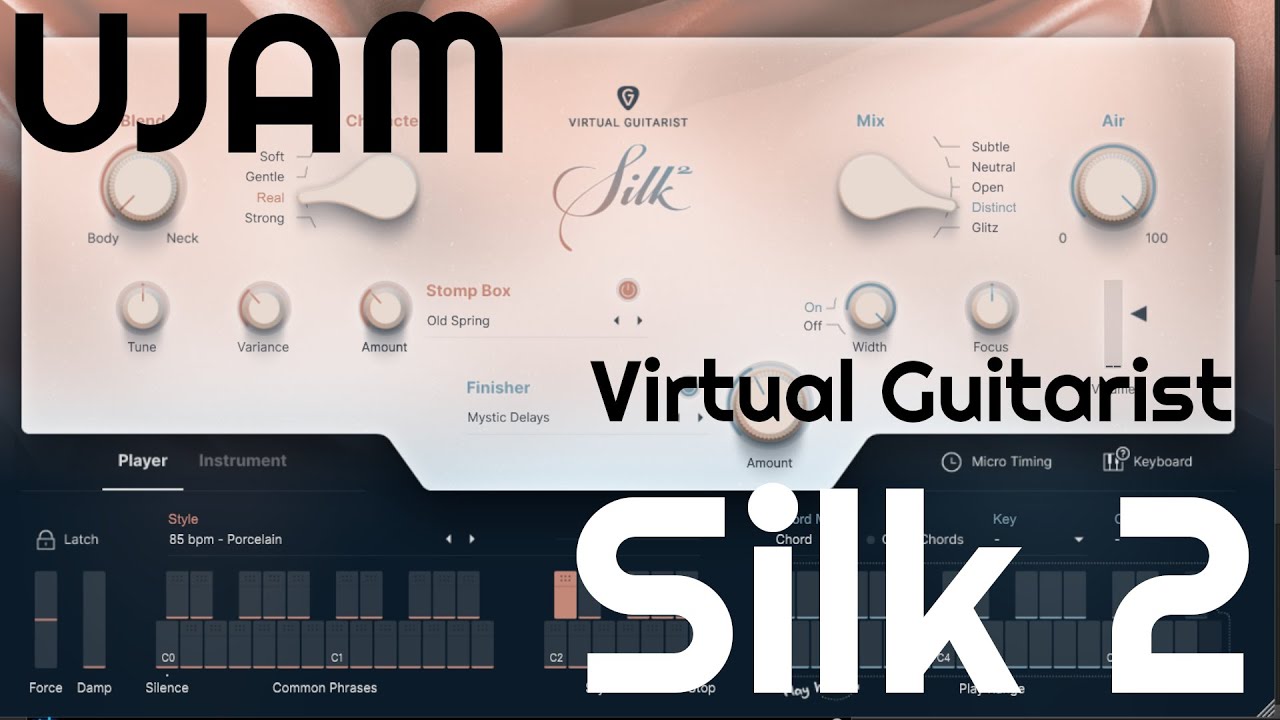 Virtual Guitarist SILK 2 by UJAM (No Talking)
