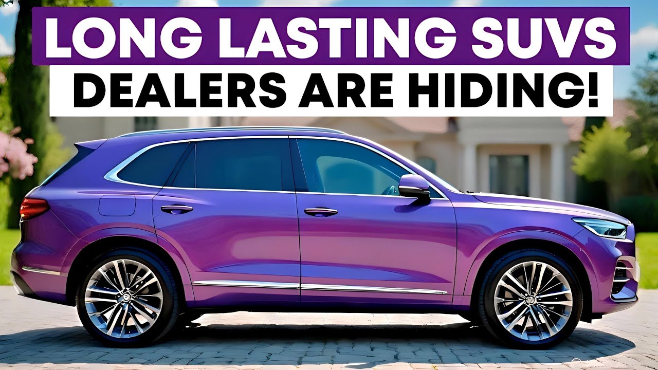Buy These 5 SUVs & NEVER Worry About Repairs Again!