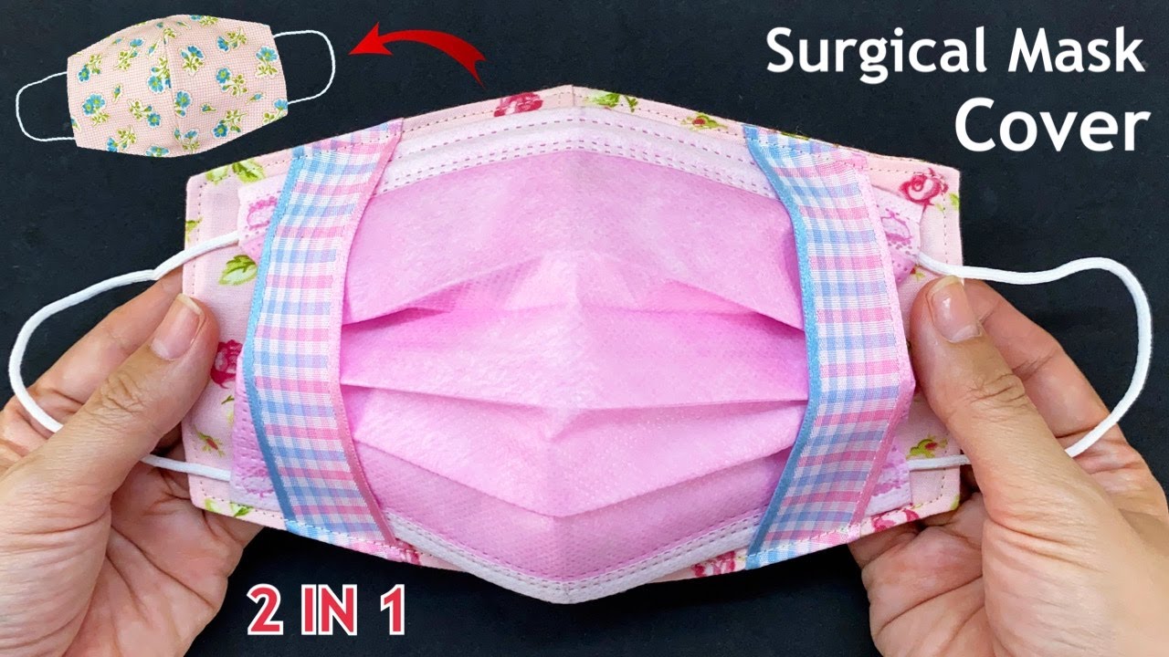 Diy Very Easy Surgical Mask Cover | How to Make Medical Mask Cover Sewing Tutorial More Protection