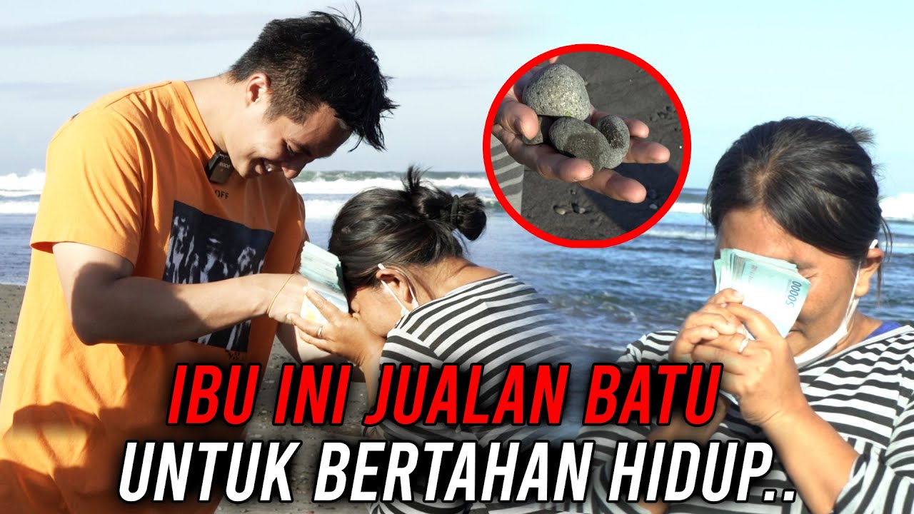 BELIIN MOTOR BUAT IBU PEMULUNG BATU 😇. SEUMUR HIDUP, GA PERNAH MIMPI PUNYA MOTOR #IbunyaNahanNangis❤