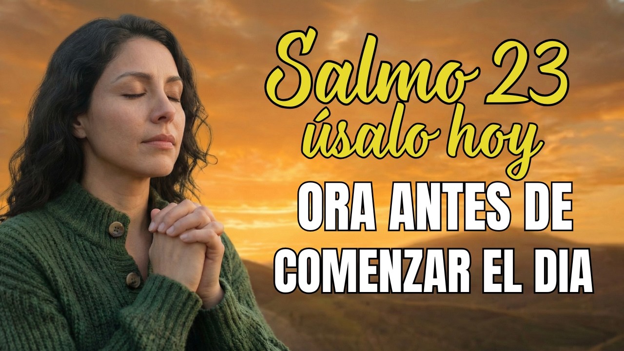 Oración Poderosa de la Mañana | Salmo 23 para Transformar tu Vida