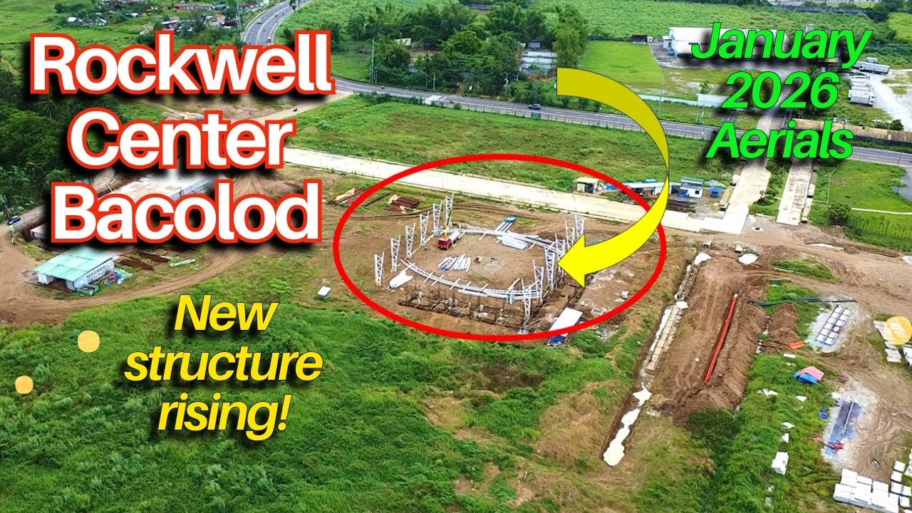 Rockwell Center Bacolod - January 2026 Quick Aerials | Negros Construction Projects Update