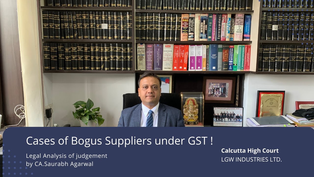 Cases of bogus supplier under GST ! #gst #bogussupplier #fakeitc