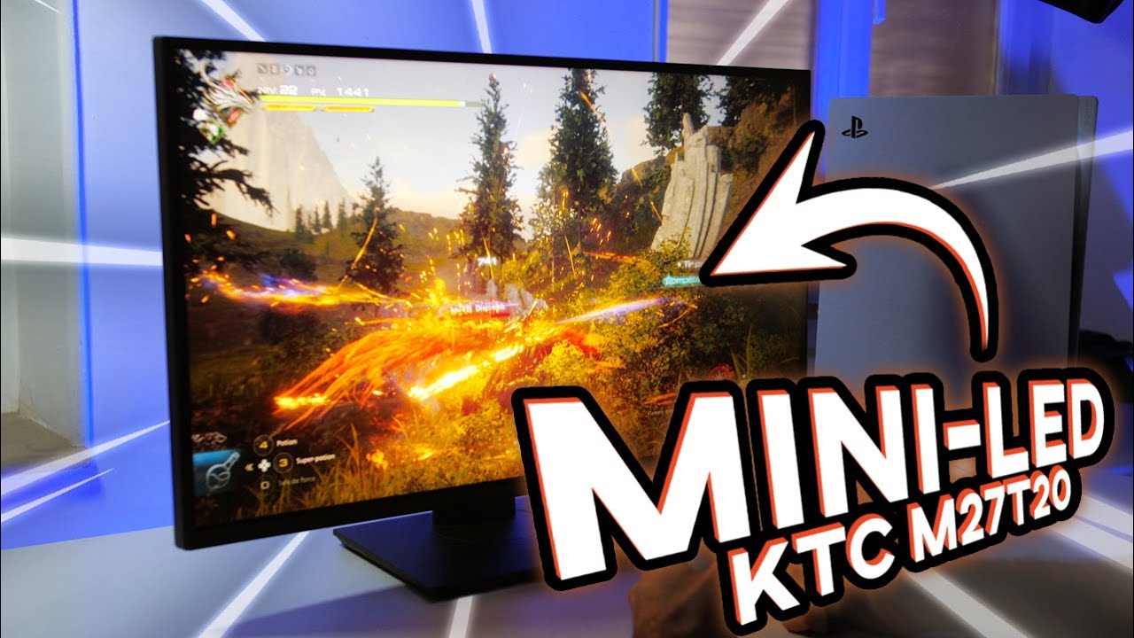 KTC M27T20 - 1440p 165Hz et Mini-LED &agrave; un prix FOU