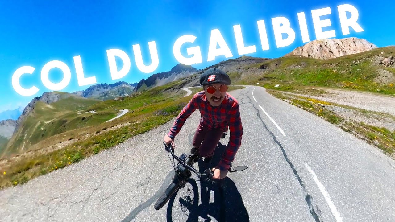 Je grimpe le col du Galibier (Tour de France 2022)