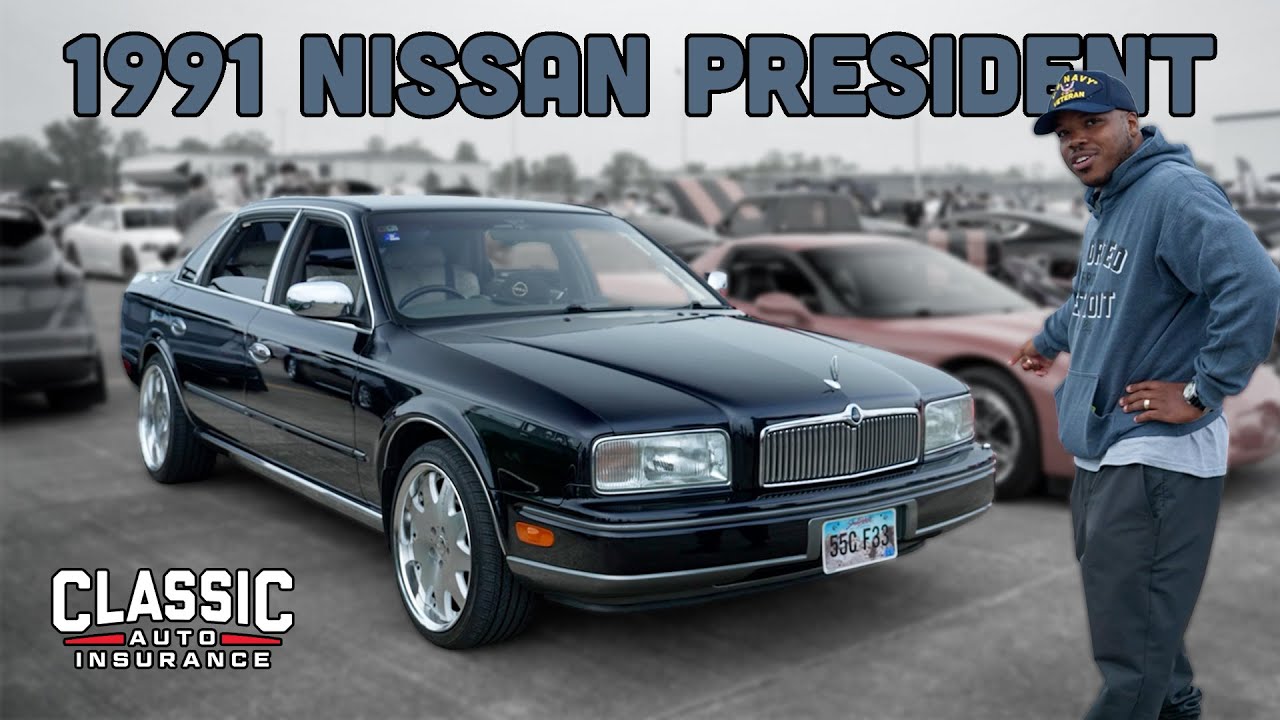 The 1991 Nissan President 