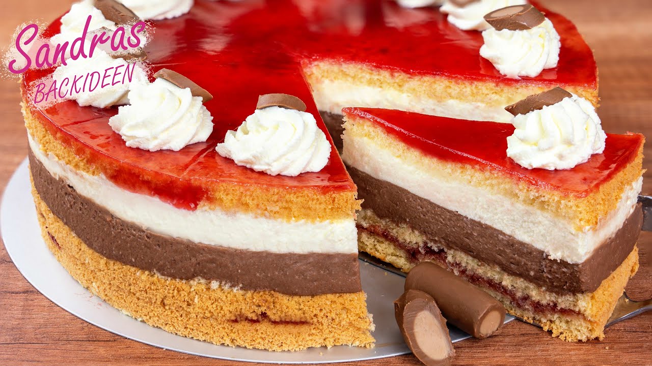 Nougat-Sahne-Torte - die perfekte Weihnachtstorte | Adventstorte