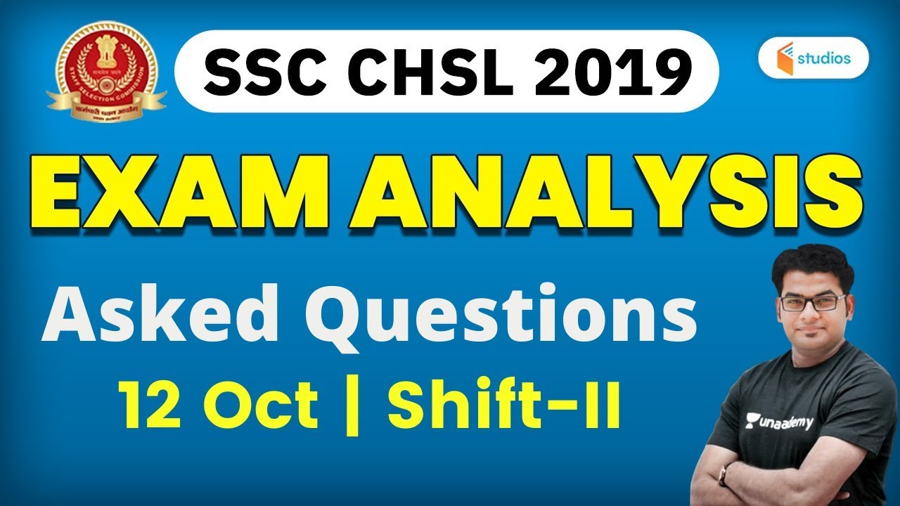 SSC CHSL (12 October 2020, 2nd Shift) GK | CHSL Exam Analysis | GK by Ankit Gupta