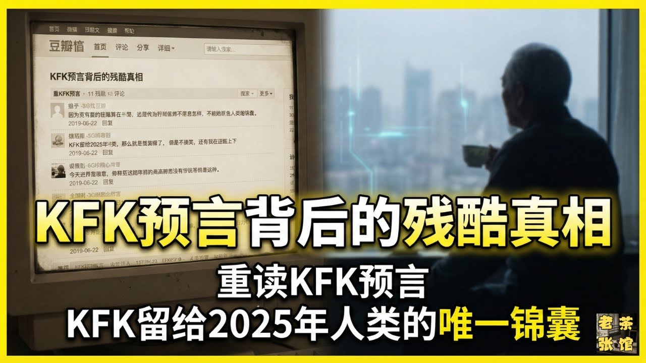重读KFK预言，从疫情到房价，他到底说中了多少？又在掩盖什么？当灾难成为常态：KFK留给2025年人类的唯一锦囊，只有两个字