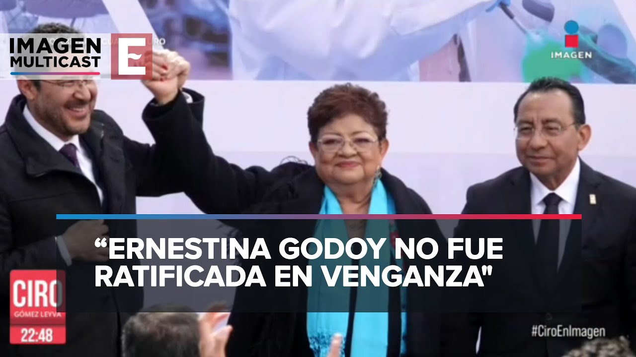 Perdiendo, Ernestina Godoy parece que ganó