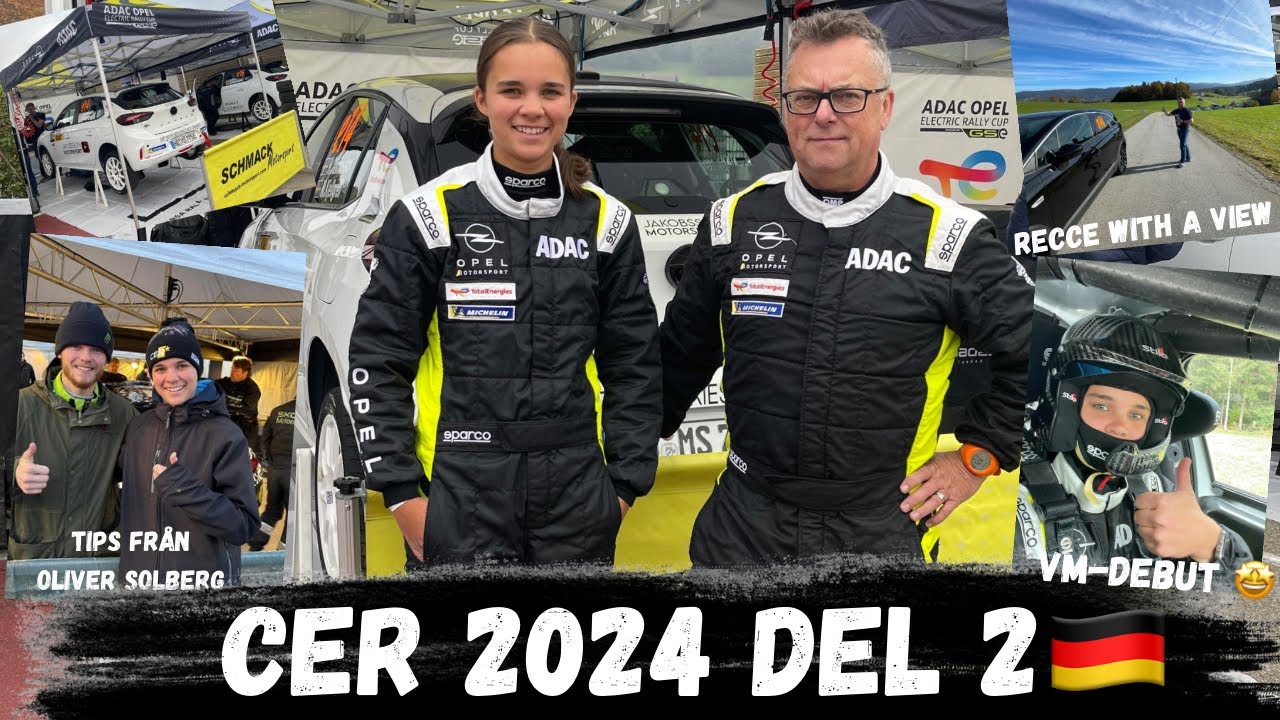 Hannis gör VM-debut!😱 Central European Rally del 2 🇩🇪🇦🇹