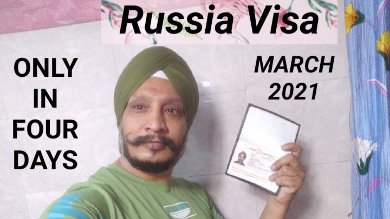 RUSSIA TOURIST VISA 2021 Got Russia’s Visa Today Within Four Days ! Very Easy ! रूस वीसा हिंदी में !