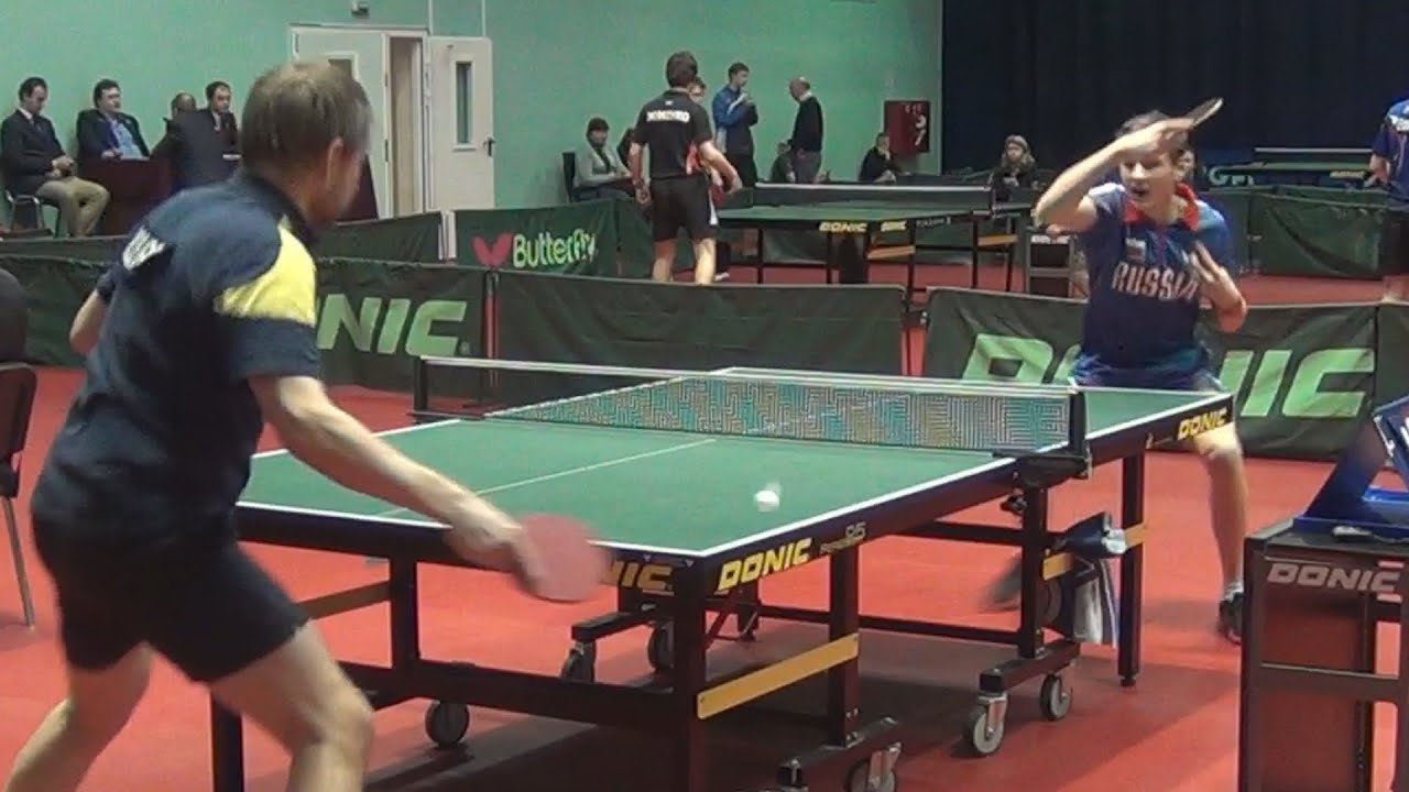 Dmitriy BOBROV - Stepan SHAPOSHNIKOV Настольный теннис, Table Tennis