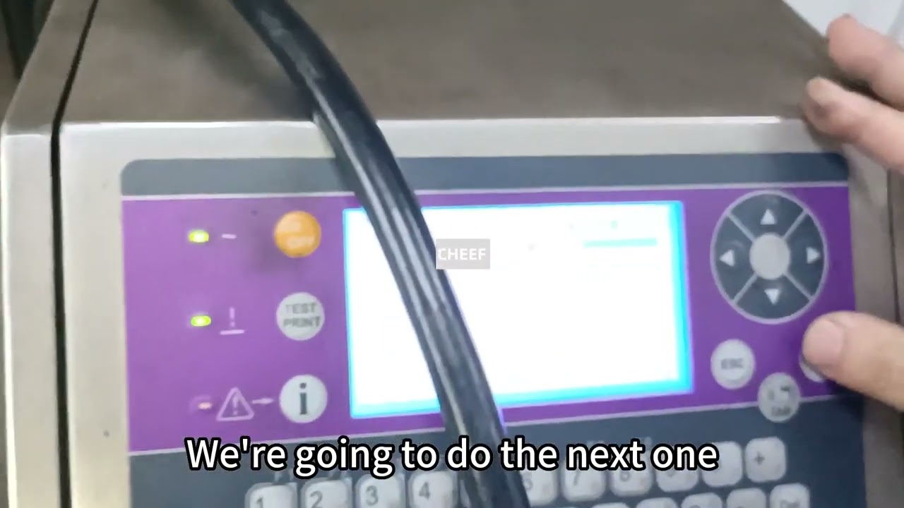 How to see the explanation of Imaje 9029 inkjet printer machine nozzle cleaning?