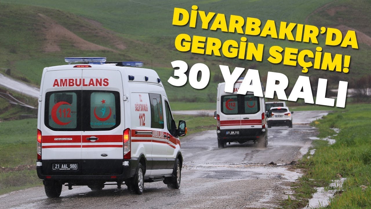 Diyarbakır’da Gergin Seçim: 30 Yaralı