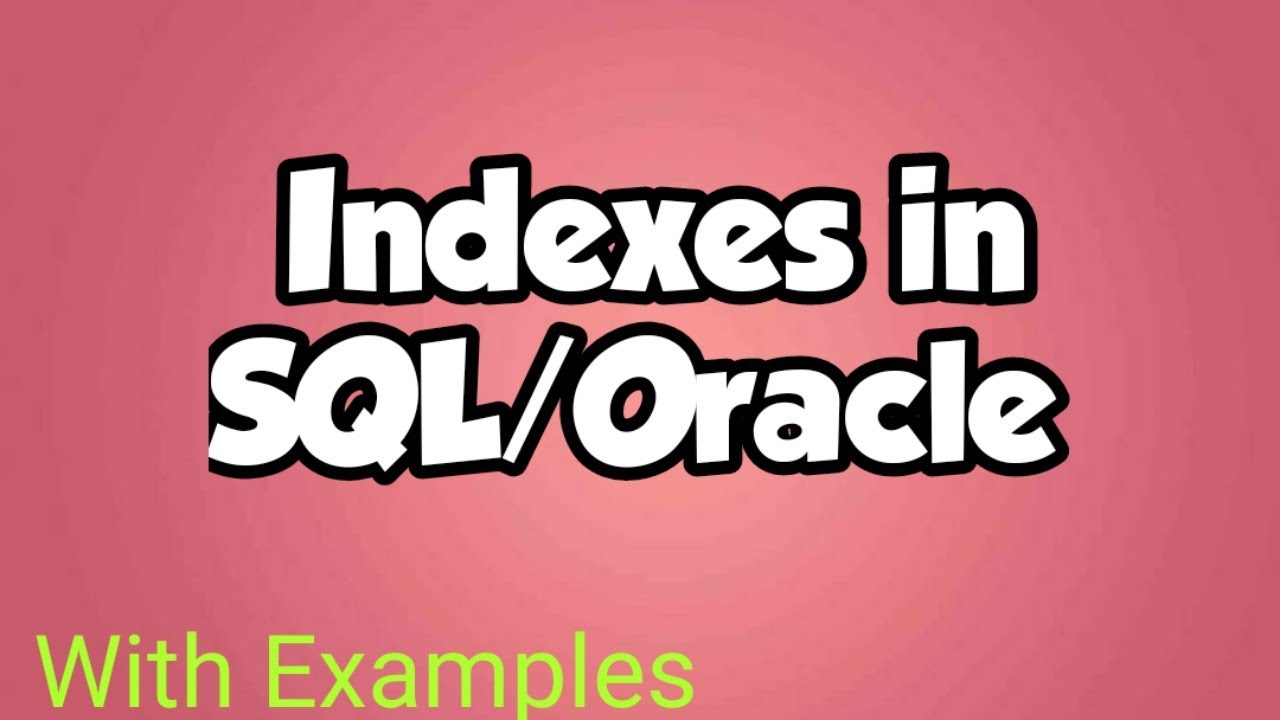 Indexes basics and uses in SQL || Create || Rename || Drop || 2022