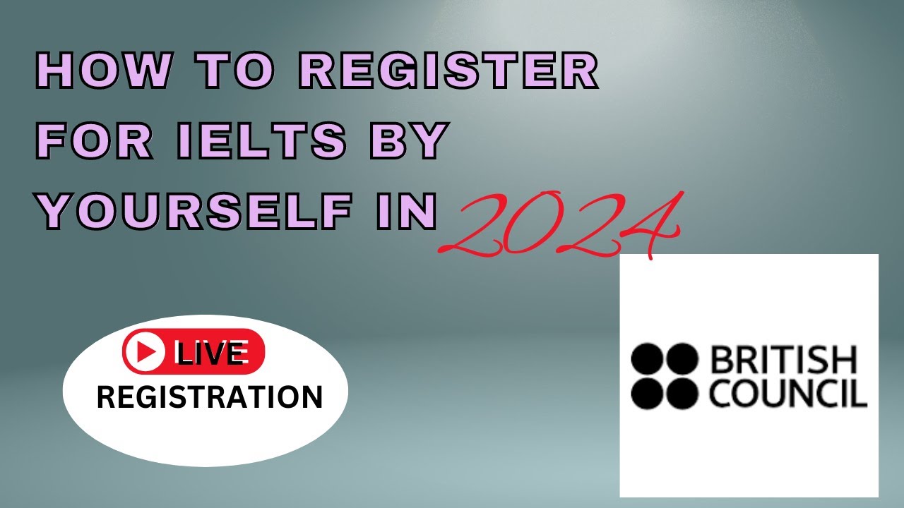 HOW TO REGISTER FOR IELTS 2024 | LIVE REGISTRATION | British Council | Step by Step 