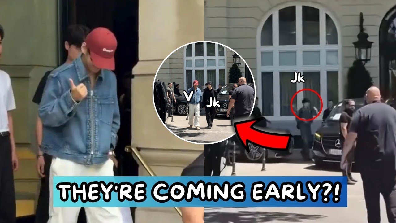 Jungkook & Tae Could Arrive in Belgium Sooner Than Anyone Expected... Fans Think They Know Why! 😱