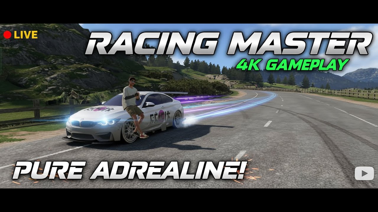 Racing Master  Game Play | 4k Max Grafics BMW M4 Coupe
