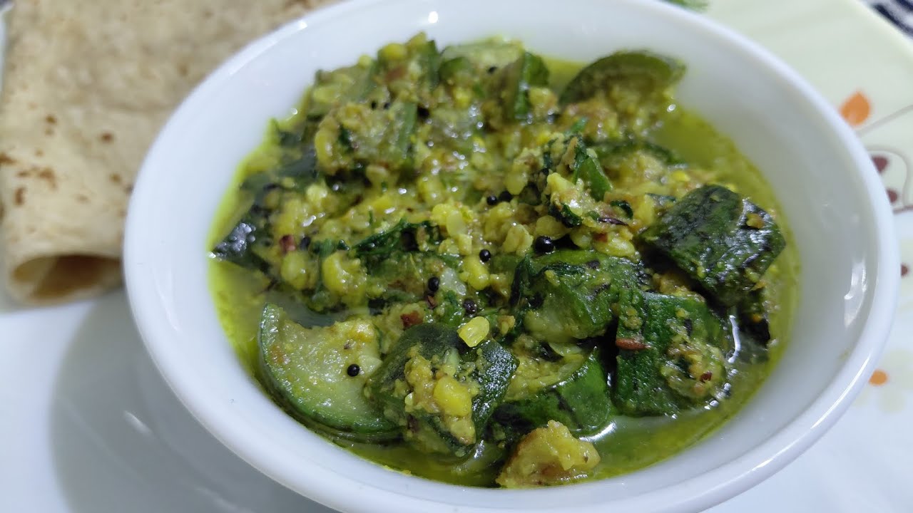 # पोषक तत्त्वांनी परिपूर्ण अशी घोसावळ्याची भाजी #traditionalrecipe ##झटपटरेसिपी #