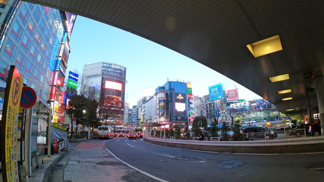 Tokyo City Cycling Tour Roppongi → Aoyama → Shibuya | Bike Ride POV - 4K 60fps