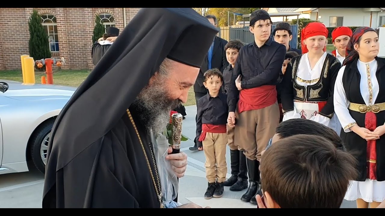 Doxology service at St Paraskevi Church (Brisbane), with His Eminence Archbishop Makarios