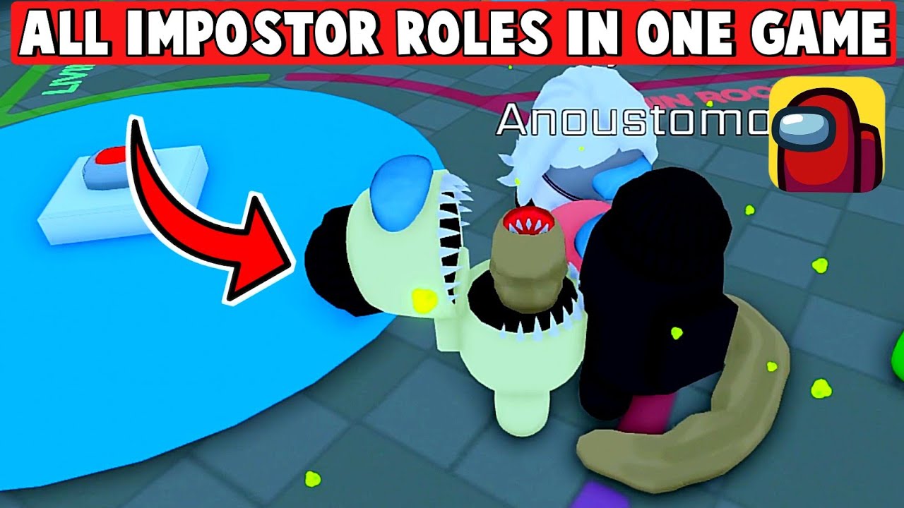 Among Us - Imposters 3D - ALL IMPOSTER ROLES (Roblox) Part 22