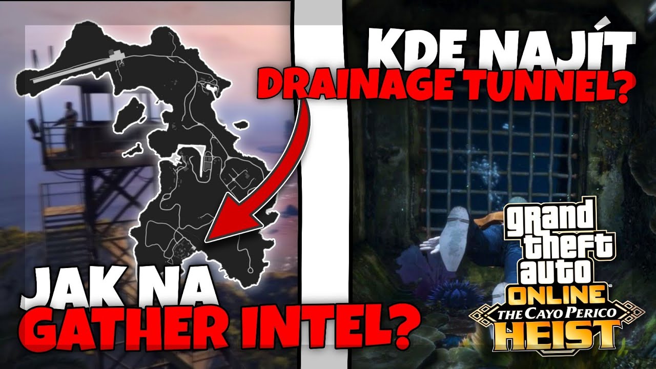 NEJLEPŠÍ ZPŮSOB JAK UDĚLAT GATHER INTEL a KDE NAJÍT DRAINAGE TUNNEL? 🤯⛓️ | GTA Online #10