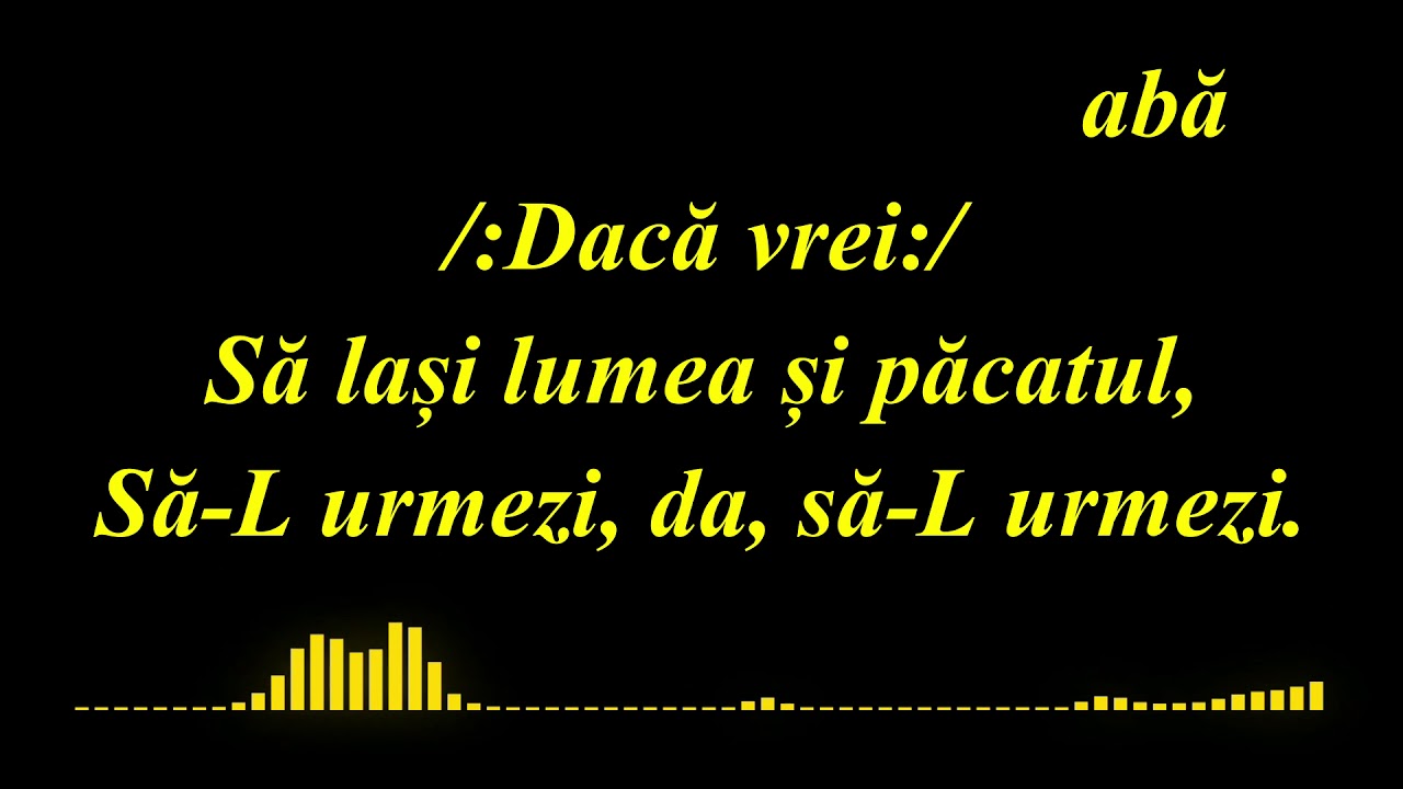NEGATIV - TU CEL FARA PACE-N SUFLET