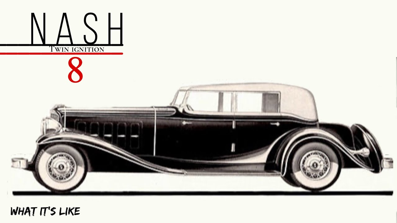 1932 Nash twin ignition special eight