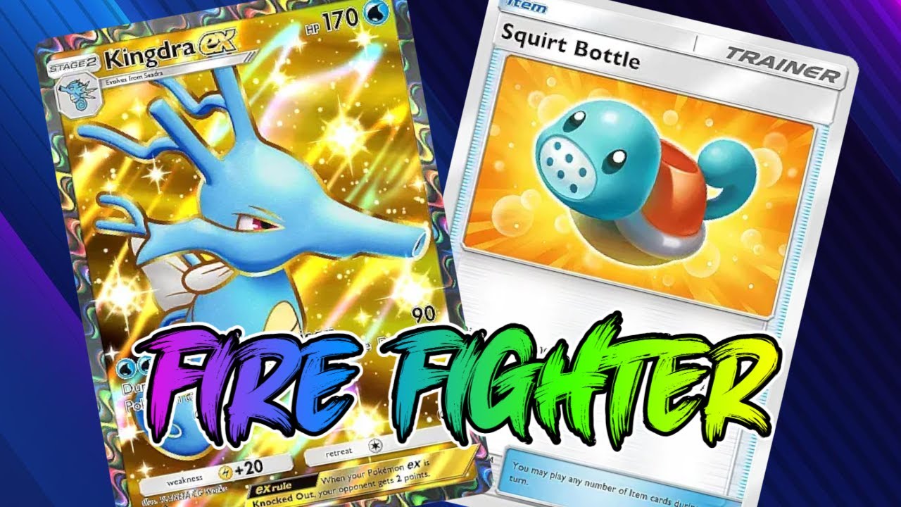 Kingdra EX is TOO GOOD Against MEGA BLAZIKEN EX!! | Pokemon TCG Pocket