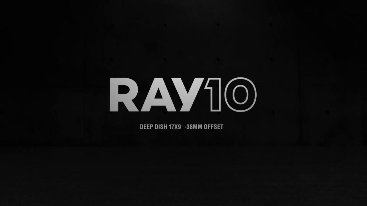 Ray10 17x9 -38mm