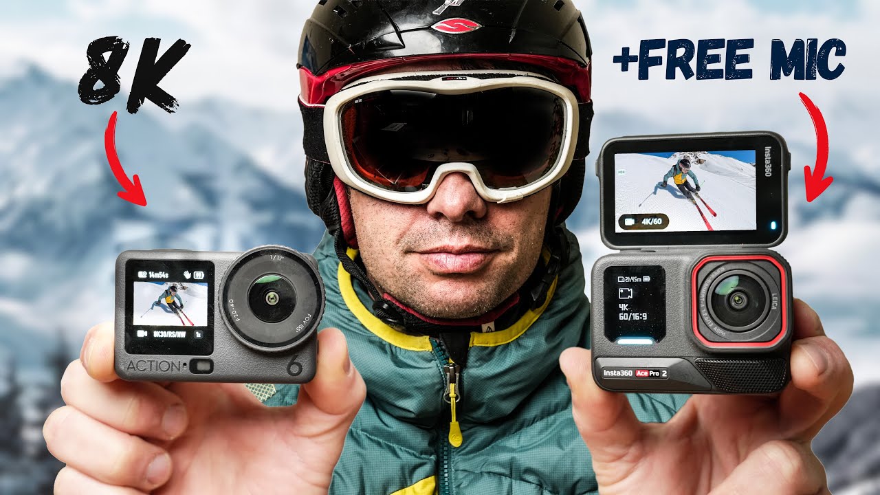 DJI Osmo Action 6 vs Insta360 Ace Pro 2 The BEST Action Camera!
