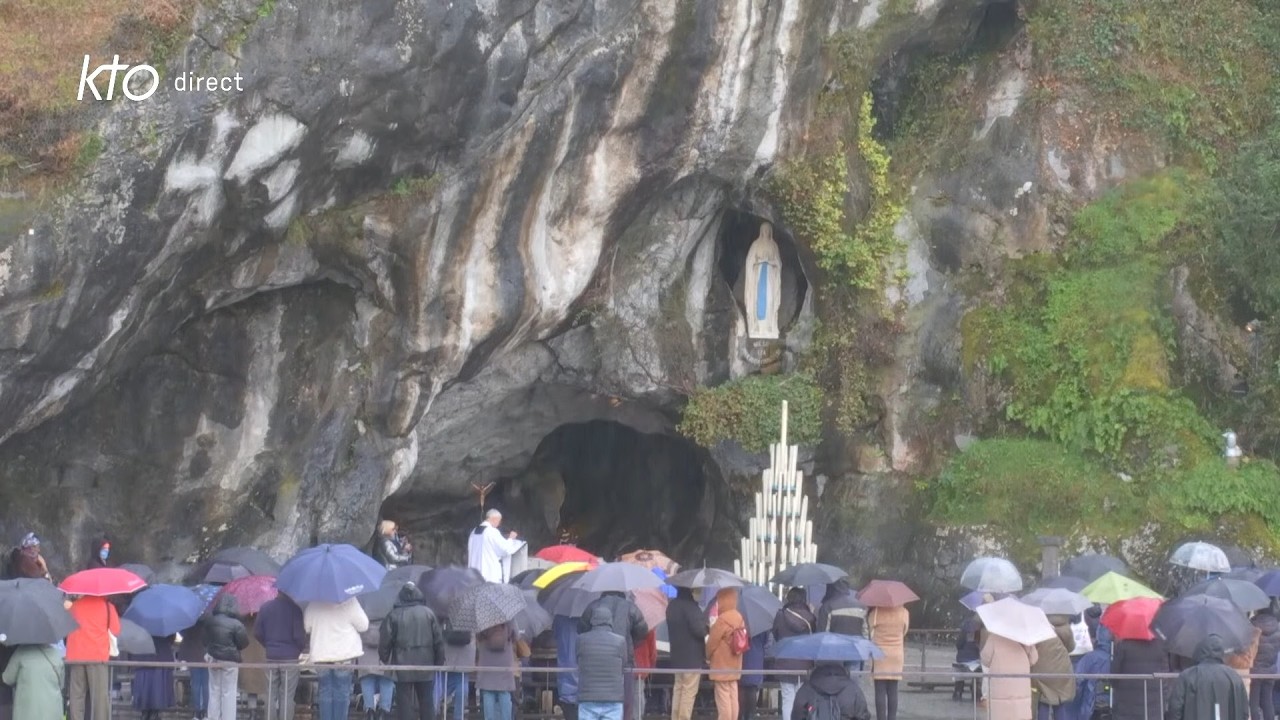 Chapelet du 14 février 2026 à Lourdes