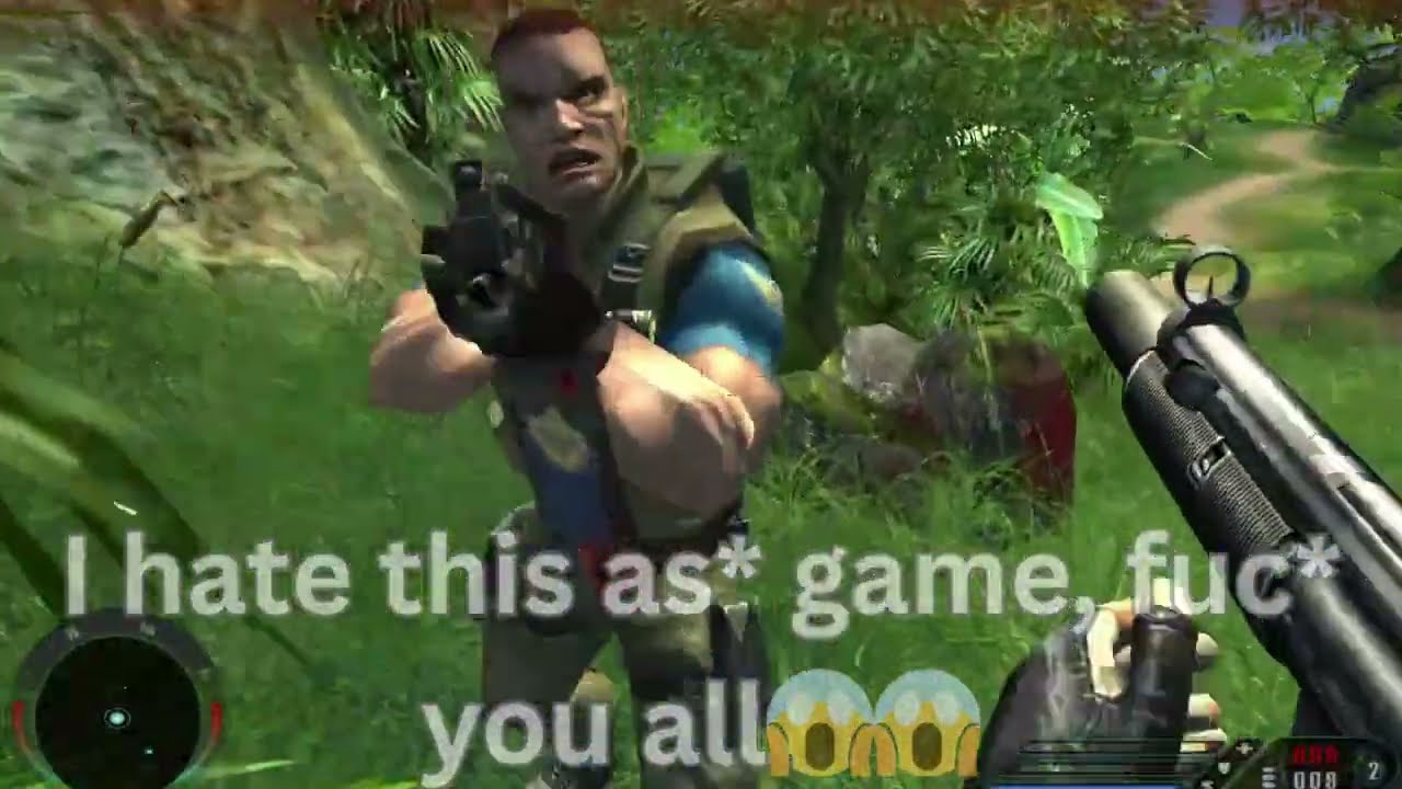 Far cry: Gameplay at challenging difficulty