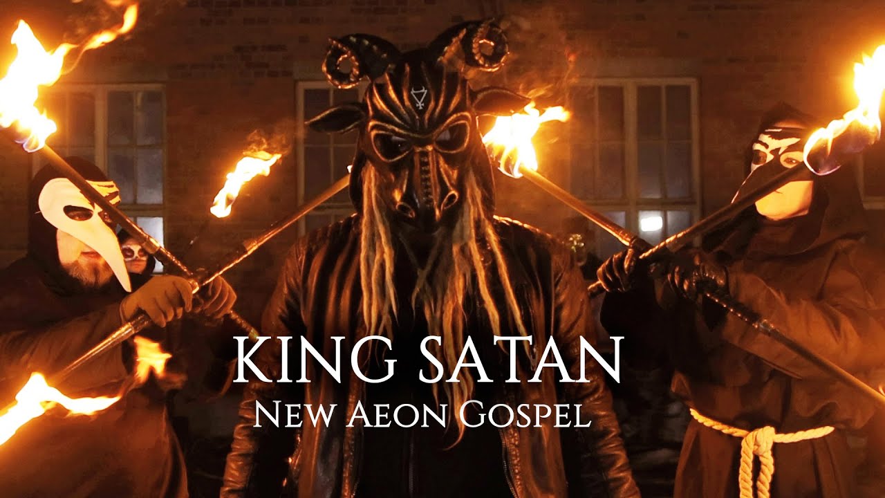 King Satan - New Aeon Gospel (Official Music Video) Industrial Metal | Noble Demon