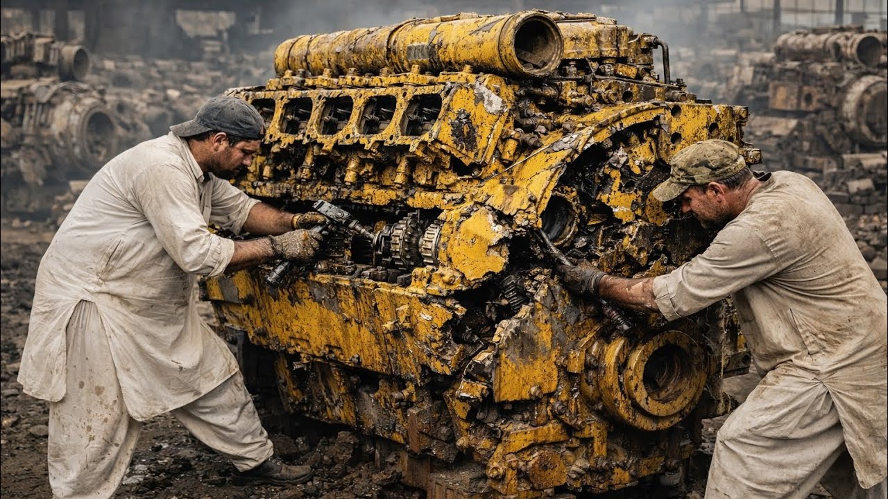 This Bulldozer Was Completely Dead \ Engine Out, Full Repair, Back to Life!